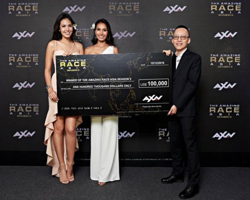 The Amazing Race Asia Season 5 winning team